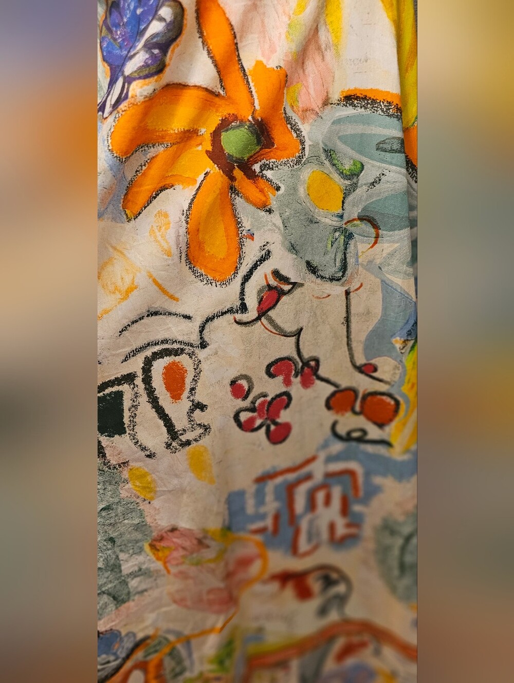 Caroline Constas "Gelato" Cotton Smocked Maxi Dress with Pockets Size-S & M - Picture 4 of 13
